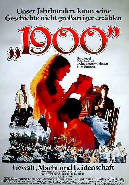 Filmplakat 1900 - 1. Teil: Gewalt, Macht, Leidenschaft - 100 Jahre Oktoberrevolution
